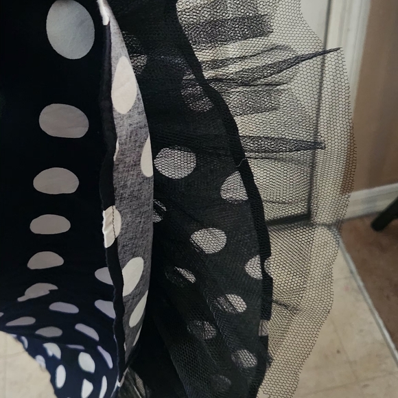 Hearts & Roses Rockabilly Polkadot Dress Size 18 - Picture 8 of 8